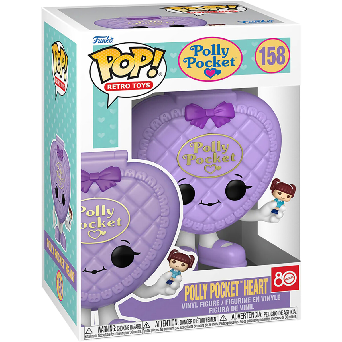 Фигурка Funko POP! Retro Toys Polly Pocket Polly Pocket Heart - 83817 - фото 2