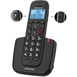 Радиотелефон Decross DC1013 Black (DC1013000000000)