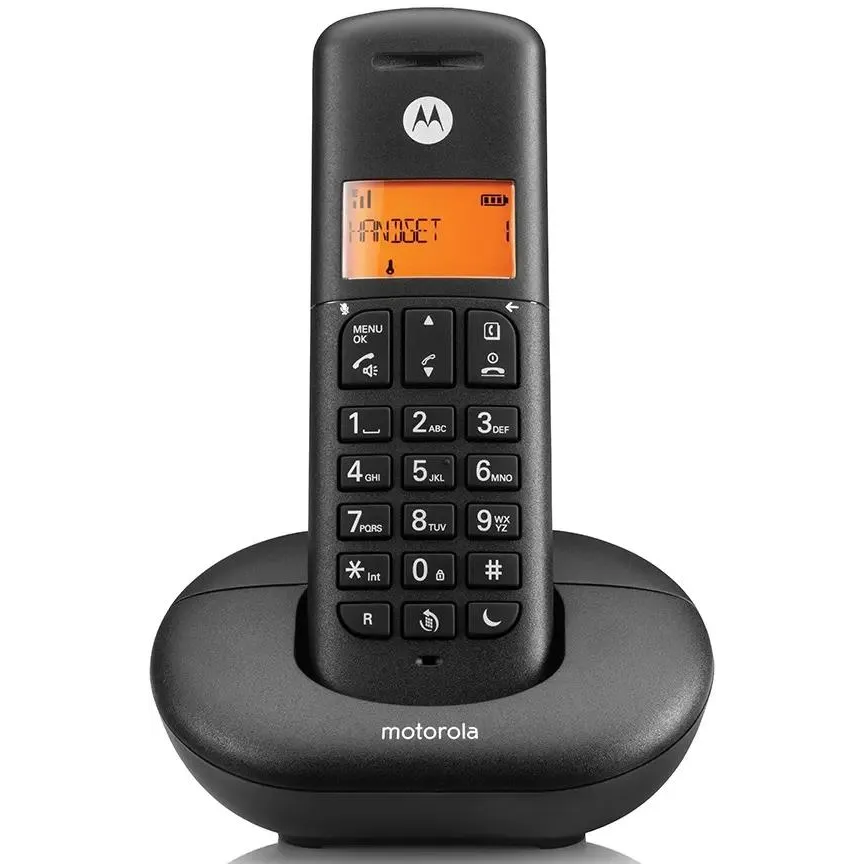 Радиотелефон Motorola E201 Black - 107E201