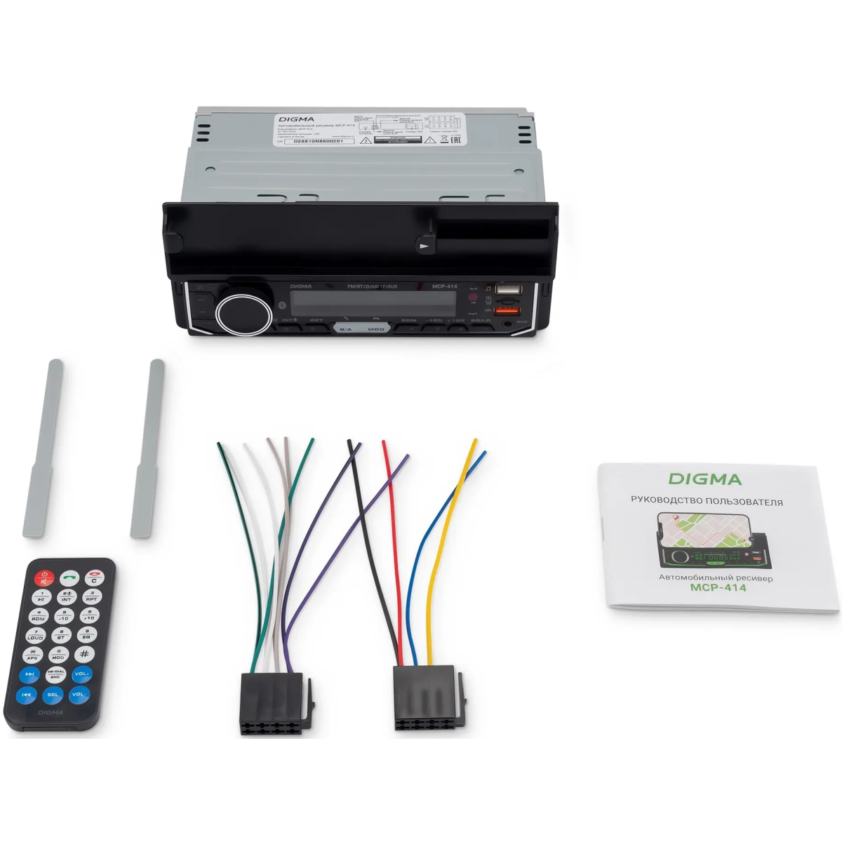Автомагнитола Digma MCP-414 - фото 13
