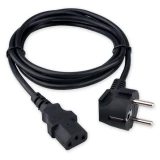 Кабель питания Schuko - C13, 1.8м, Гарнизон GPC-186-0.5-1.8M