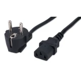 Кабель питания Schuko - C13, 1.8м, Гарнизон GPC-186-1-1.8M
