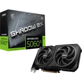Видеокарта NVIDIA GeForce RTX 5060 Ti MSI OC 16Gb (RTX 5060 TI 16G SHADOW 2X OC PLUS)