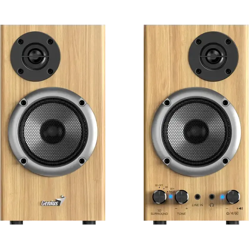 Колонки Genius SP-HF520BT Pine Wood - 31730054403 - фото 2