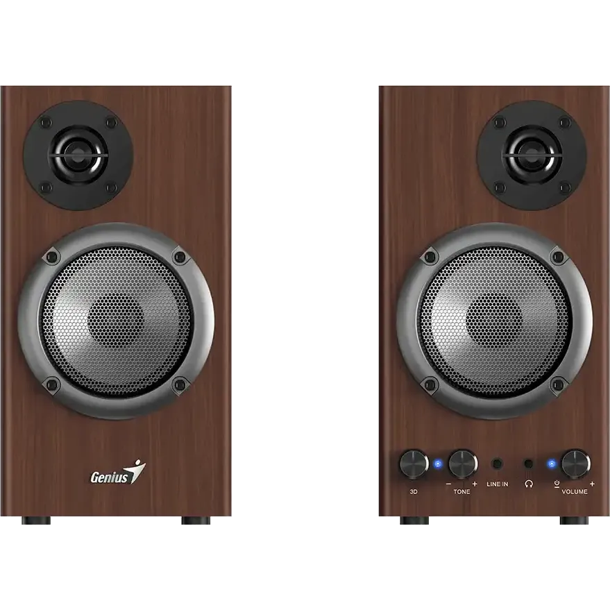 Колонки Genius SP-HF500B Dark Brown - 31730047400 - фото 2