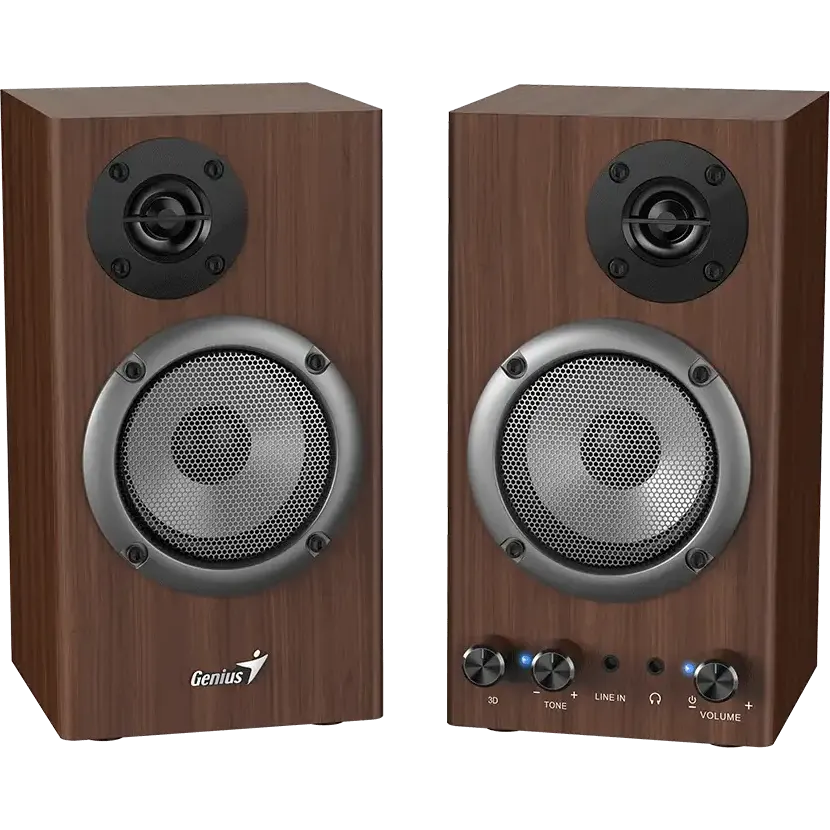 Колонки Genius SP-HF500B Dark Brown - 31730047400 - фото 4