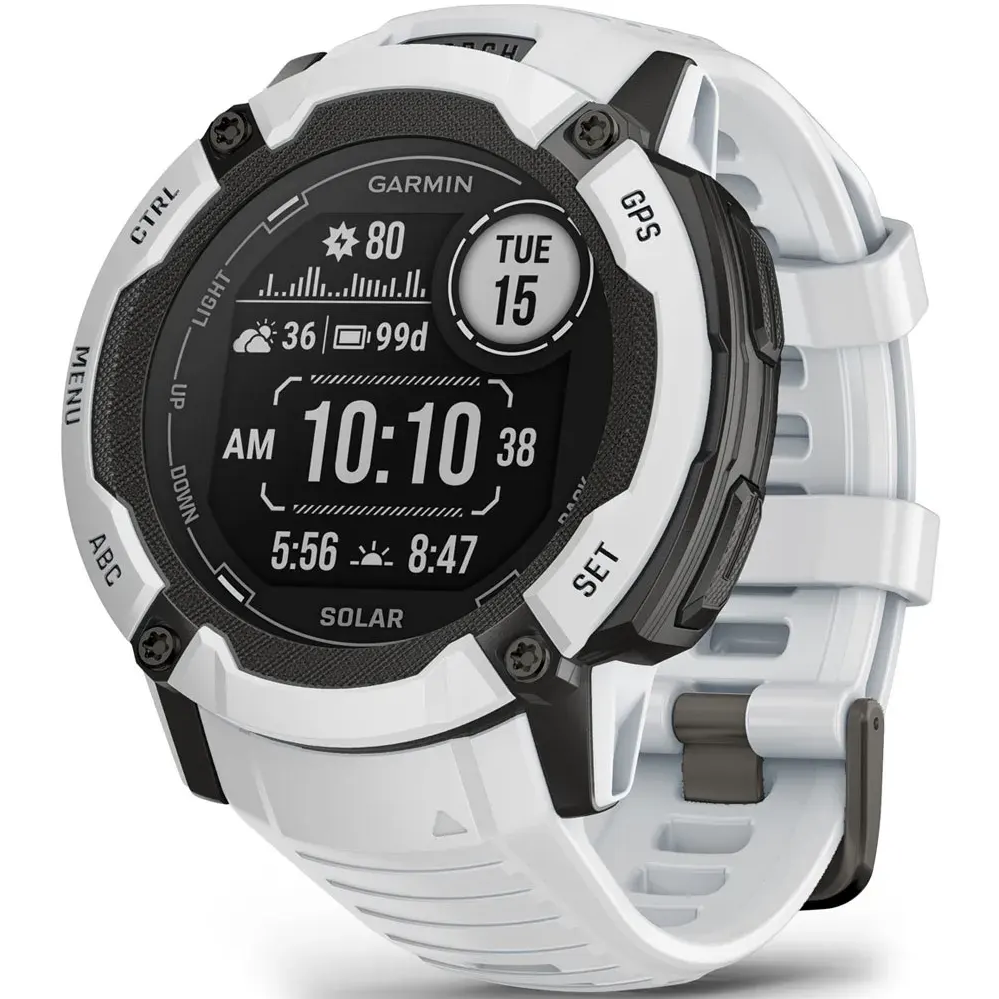 Умные часы Garmin Instinct 2X Solar White - 010-02805-04