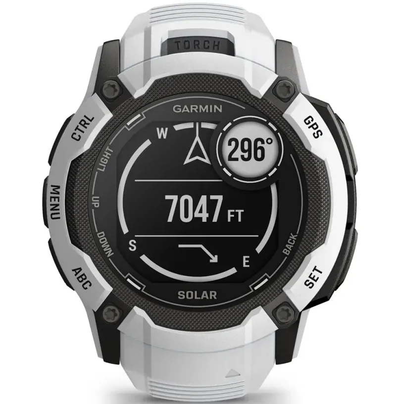 Умные часы Garmin Instinct 2X Solar White - 010-02805-04 - фото 4