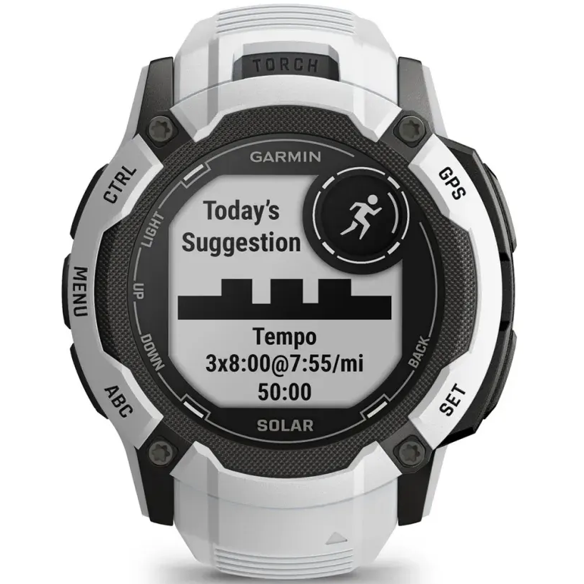 Умные часы Garmin Instinct 2X Solar White - 010-02805-04 - фото 8