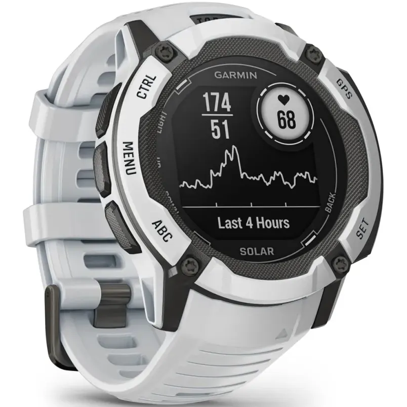 Умные часы Garmin Instinct 2X Solar White - 010-02805-04 - фото 3