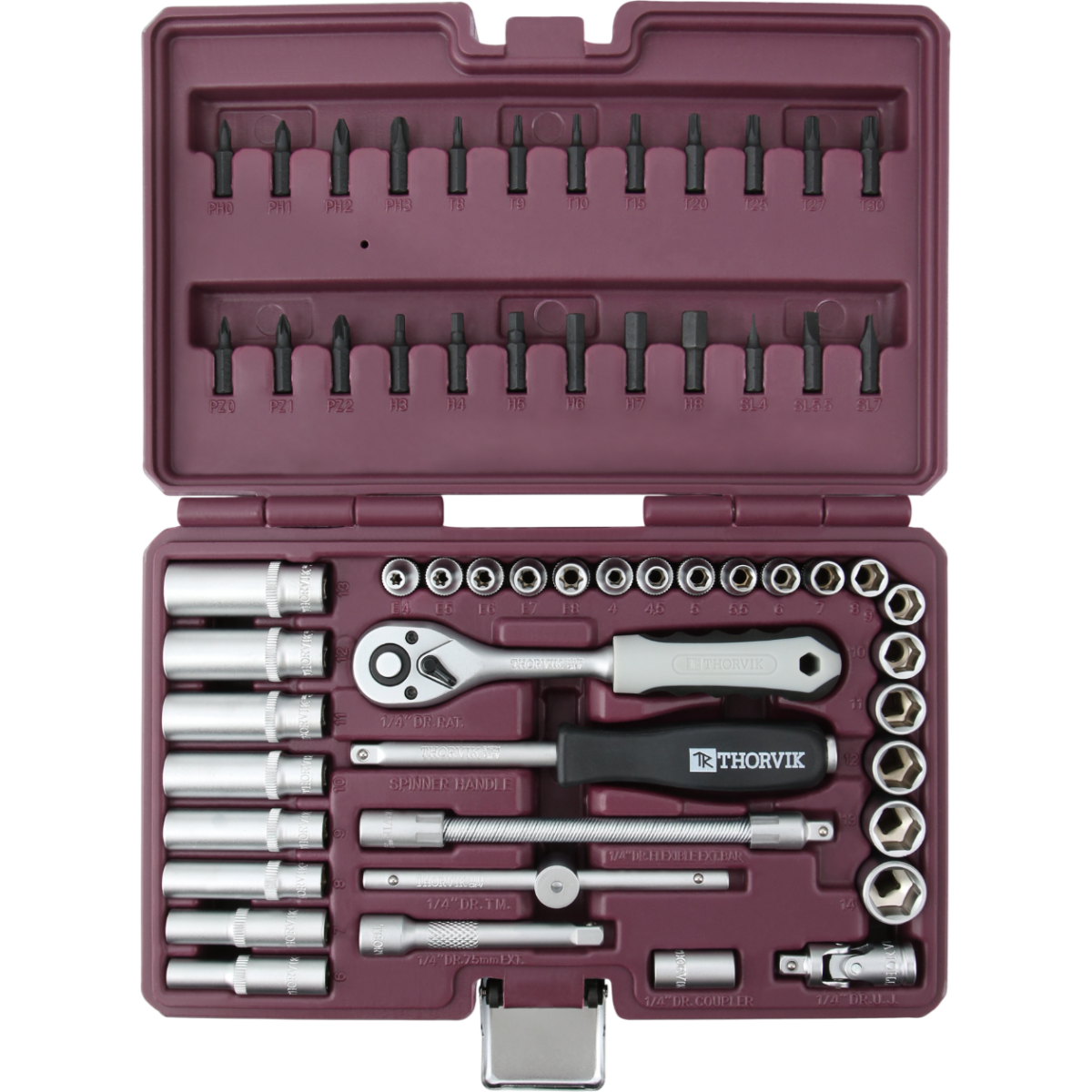 Набор инструментов Thorvik TS057 - фото 3