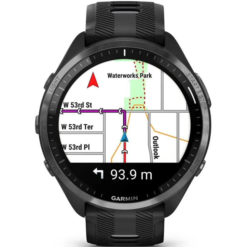 Умные часы Garmin Forerunner 965 Black - 010-02809-10 - фото 5