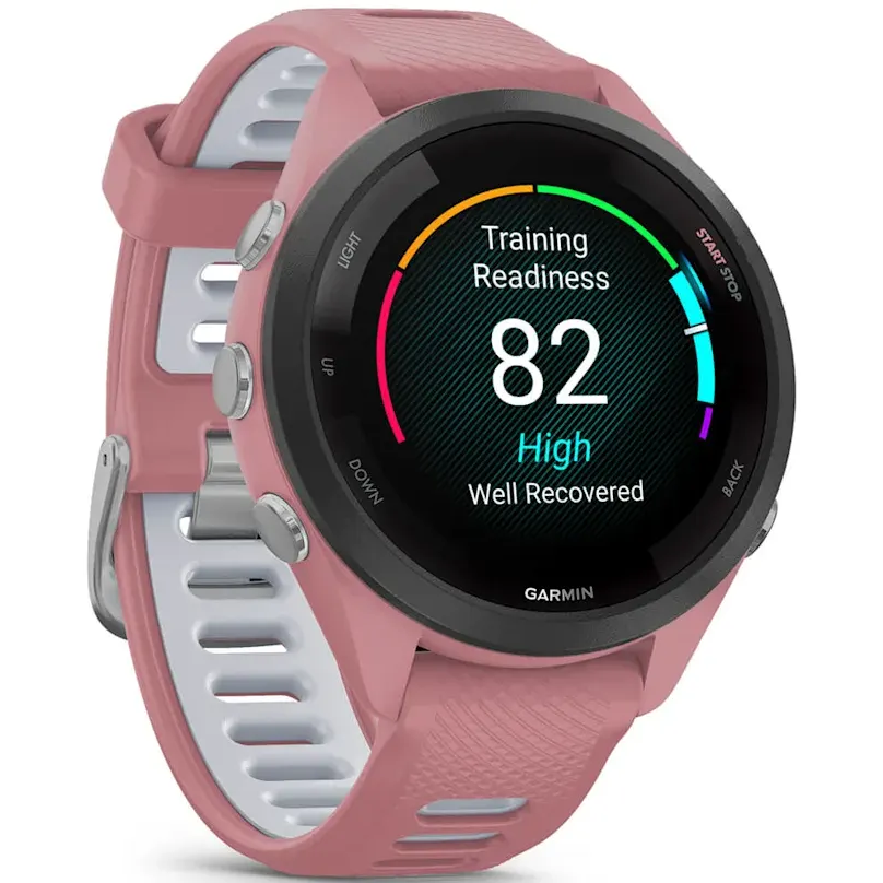 Умные часы Garmin Forerunner 265S 42mm Black/Pink - 010-02810-15 - фото 3