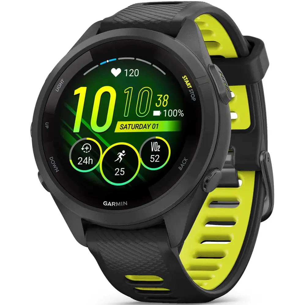Умные часы Garmin Forerunner 265S 42mm Black - 010-02810-13