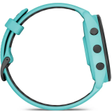 Умные часы Garmin Forerunner 265 Black Bezel with Aqua Case and Aqua/Black Silicone Band (010-02810-12)