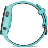 Умные часы Garmin Forerunner 265 Black Bezel with Aqua Case and Aqua/Black Silicone Band (010-02810-12)