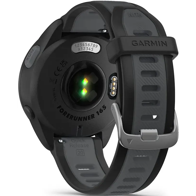 Умные часы Garmin Forerunner 165 Mist Black/Slate Gray - 010-02863-20 - фото 7