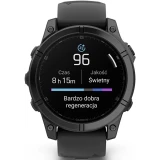 Умные часы Garmin Fenix E 47mm Black/Grey (010-03025-01)