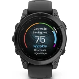 Умные часы Garmin Fenix E 47mm Black/Grey (010-03025-01)