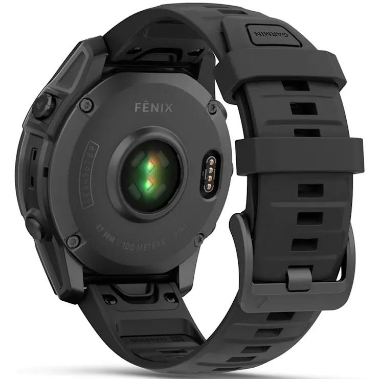 Умные часы Garmin Fenix E 47mm Black/Grey - 010-03025-01 - фото 11