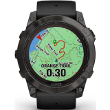 Умные часы Garmin Fenix 7X Pro Sapphire Solar Edition Carbon Grey with Black Band (010-02778-11)