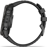 Умные часы Garmin Fenix 7X Pro Sapphire Solar Edition Carbon Grey with Black Band (010-02778-11)