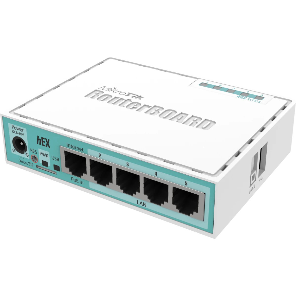 Маршрутизатор (роутер) MikroTik hEX (RB750Gr3)