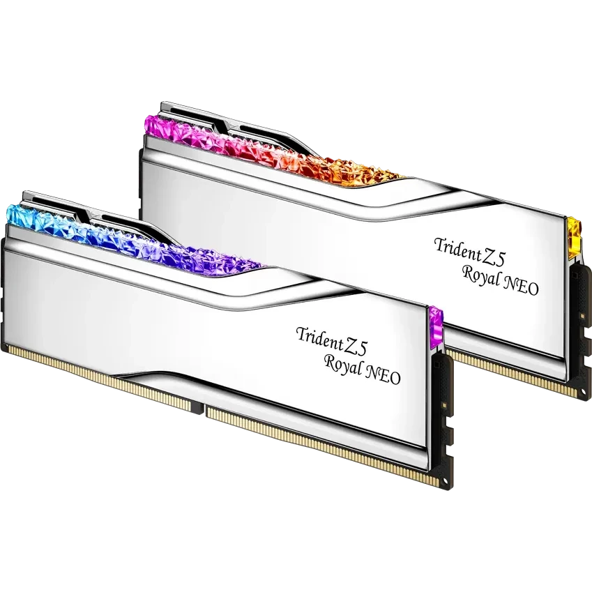 Оперативная память 96Gb DDR5 6000MHz G.Skill Trident Z5 Royal Neo RGB (F5-6000J2836F48GX2-TR5NS) (2x48Gb KIT)