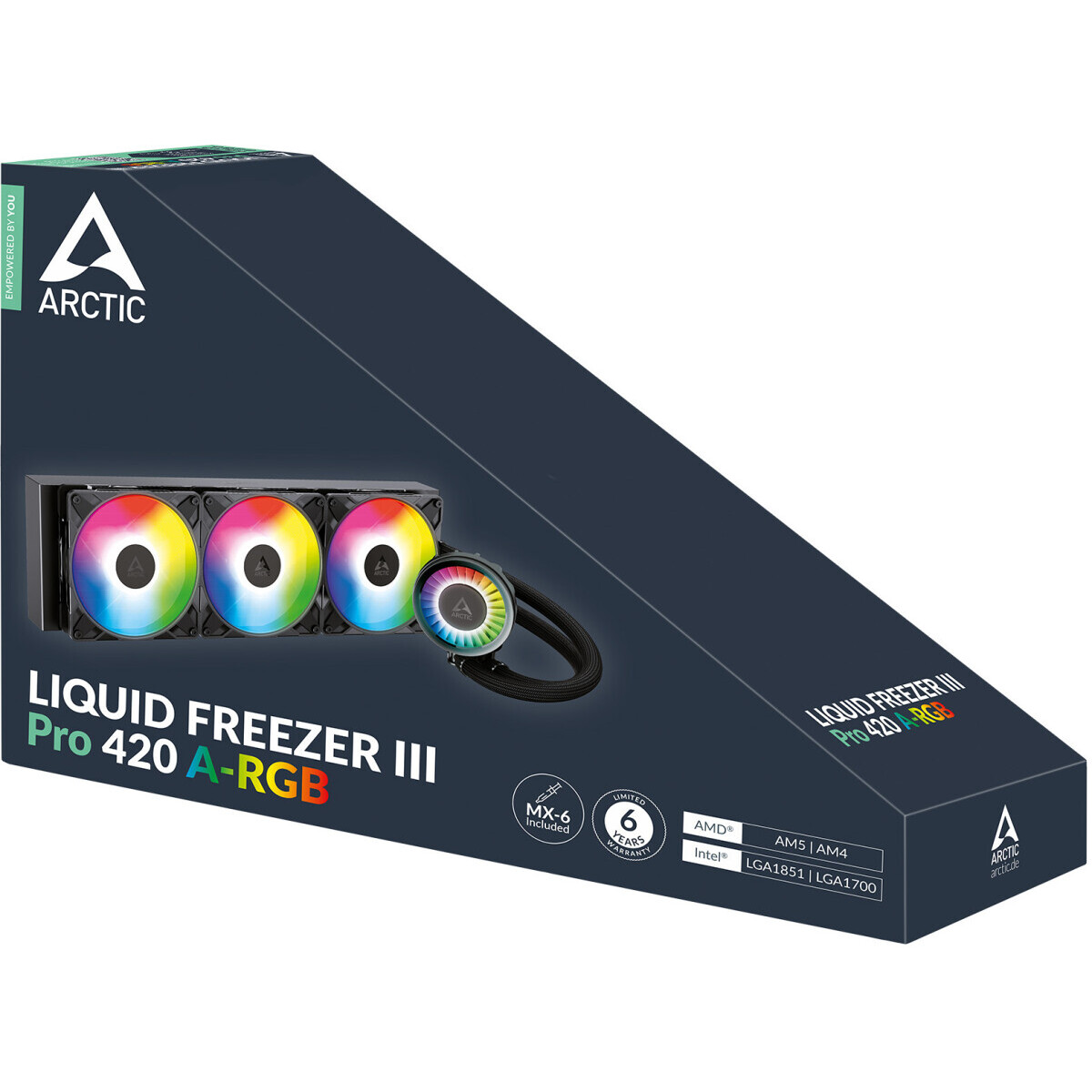 Система жидкостного охлаждения Arctic Liquid Freezer III Pro 420