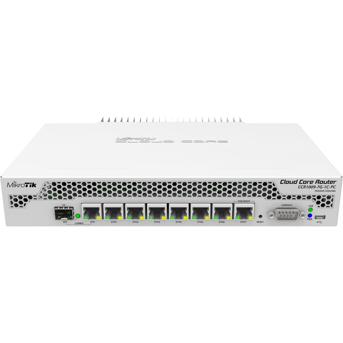 Маршрутизатор (роутер) MikroTik CCR1009-7G-1C-PC