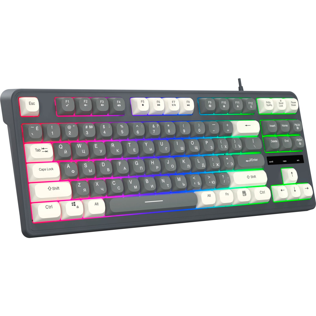 Клавиатура Oklick 711G Grey - 1790385 - фото 3