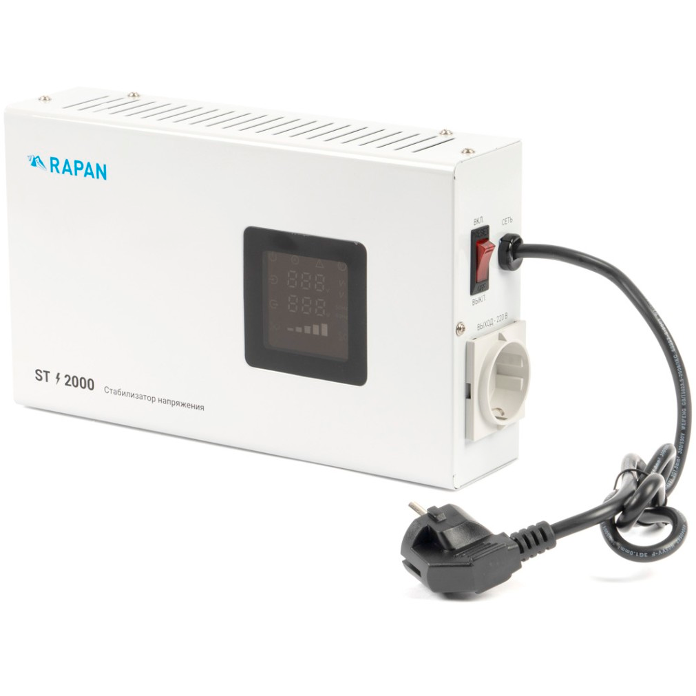 Стабилизатор напряжения Бастион RAPAN ST-2000 - 8901 - фото 4