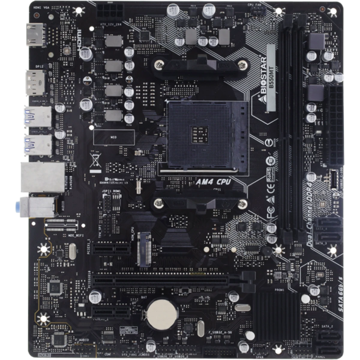 Материнская плата Biostar B550MT