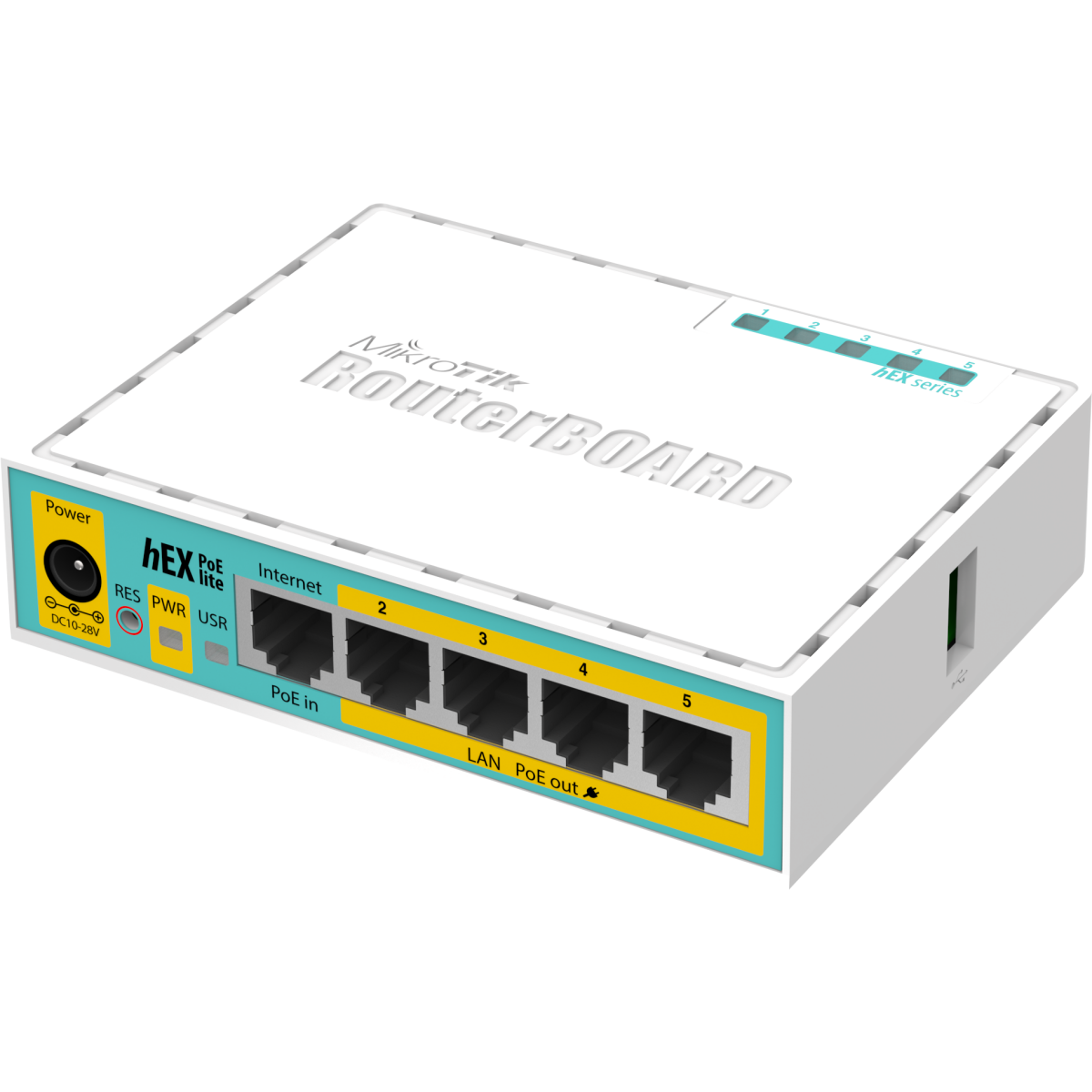 Маршрутизатор (роутер) MikroTik hEX PoE lite