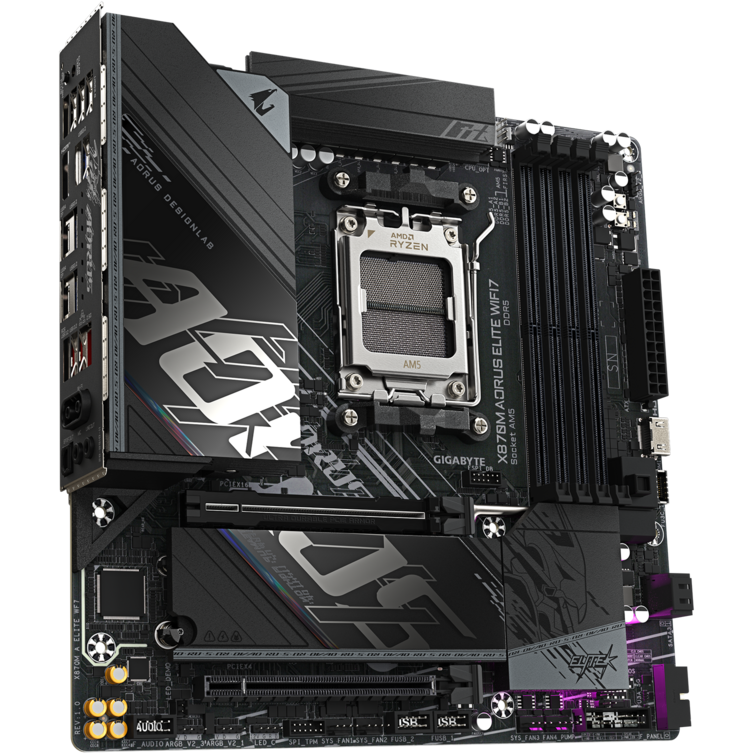 Материнская плата Gigabyte X870M AORUS ELITE WIFI7 - фото 3