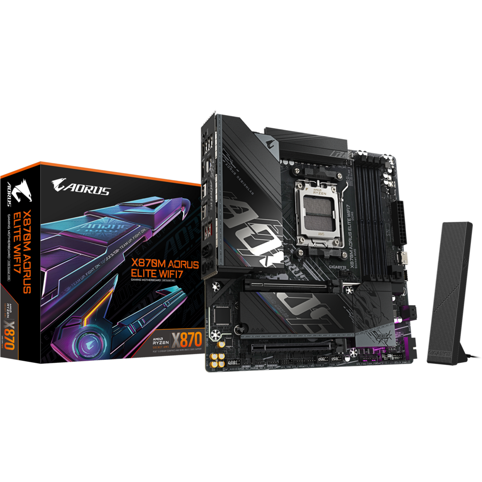 Материнская плата Gigabyte X870M AORUS ELITE WIFI7 - фото 5