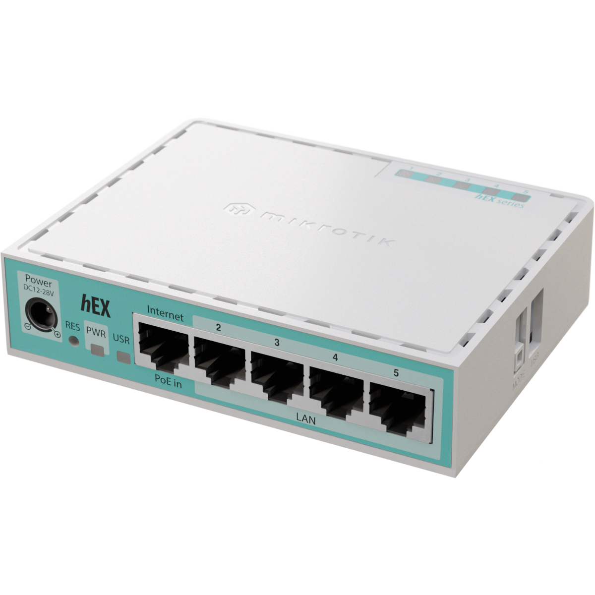Маршрутизатор (роутер) MikroTik hEX Refresh - E50UG