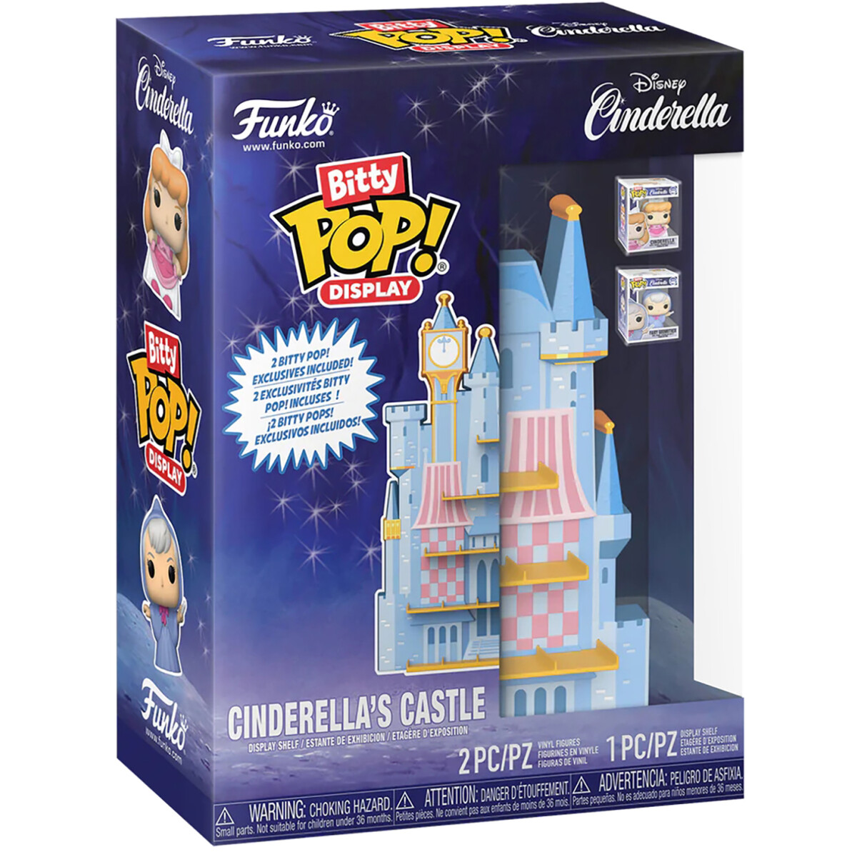 Фигурка Funko Bitty POP! Display Disney Cinderella (85511)