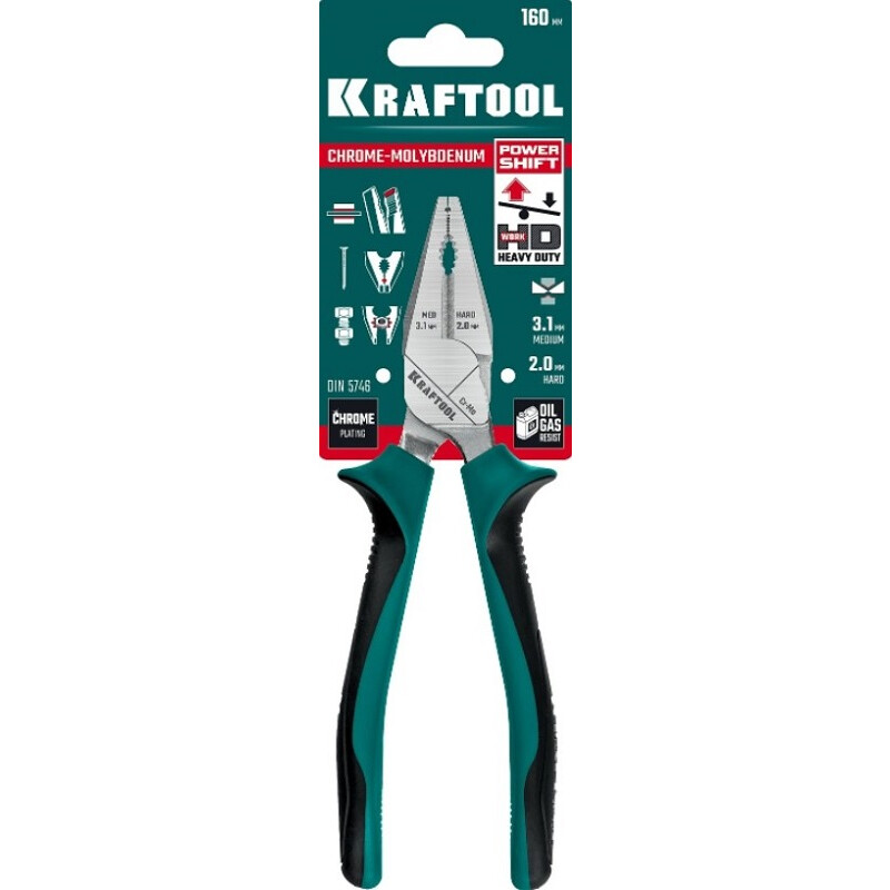 Плоскогубцы KRAFTOOL 22011-1-16_Z01 - фото 3