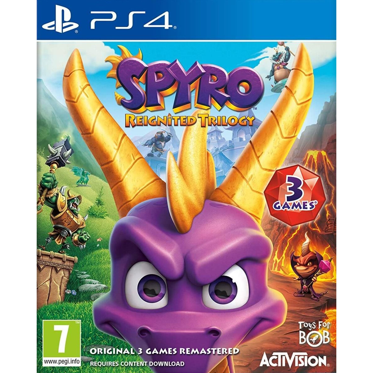 Игра Spyro Reignited Trilogy для Sony PS4 - 5030917242175