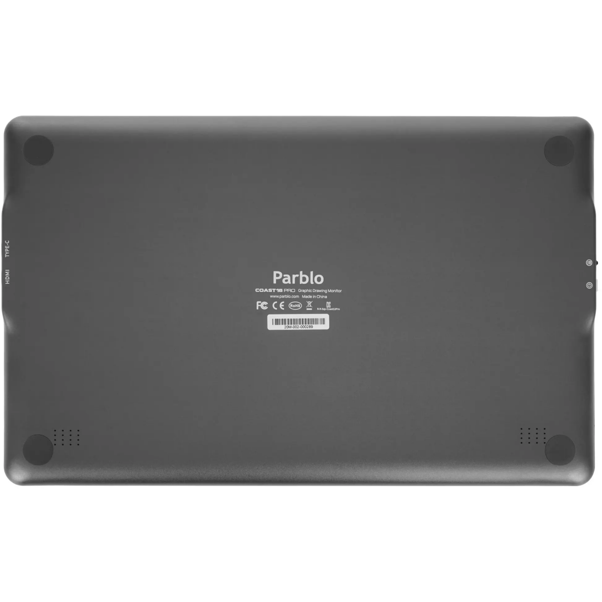 Графический планшет Parblo Coast16 Pro Gen 2 Black - COAST16 PRO GEN 2 - фото 2