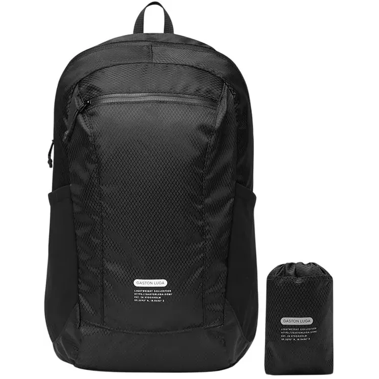 Рюкзак для ноутбука Gaston Luga Lightweight Packable Backpack Black - LWPBPBK