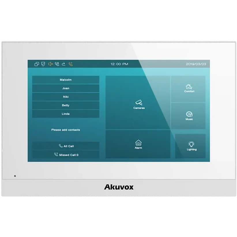 Видеодомофон Akuvox C313W White - C313W_WH