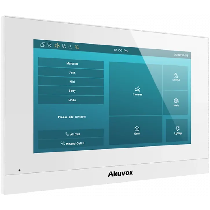 Видеодомофон Akuvox C313W White - C313W_WH - фото 3