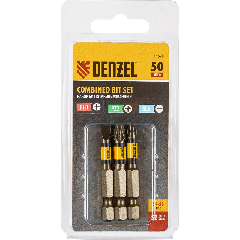Набор бит Denzel 11678