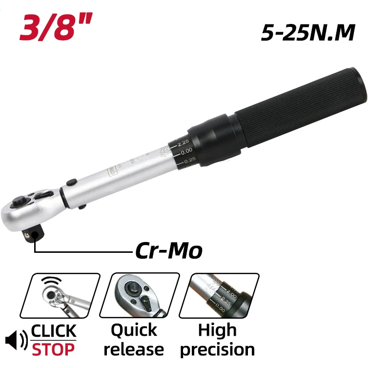 Ключ динамометрический Deli DL170025 - фото 3