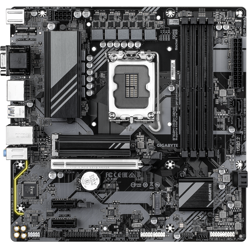 Материнская плата Gigabyte B760M DS3H GEN5