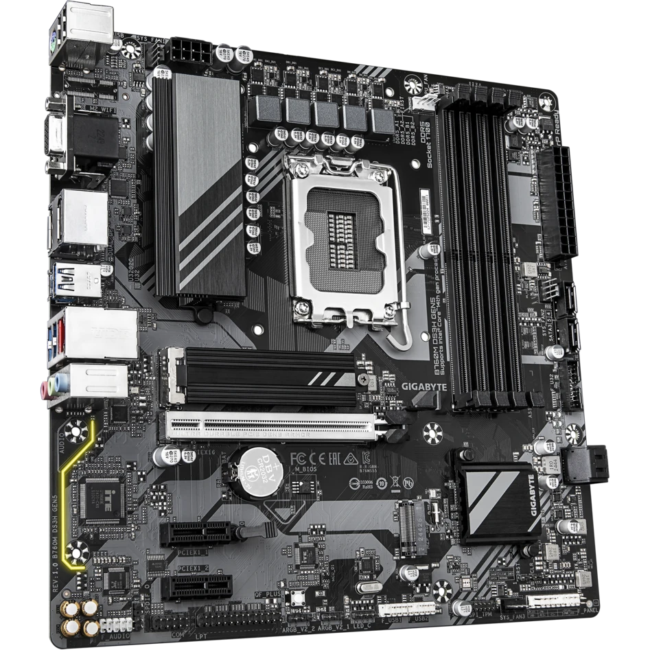 Материнская плата Gigabyte B760M DS3H GEN5 - фото 2
