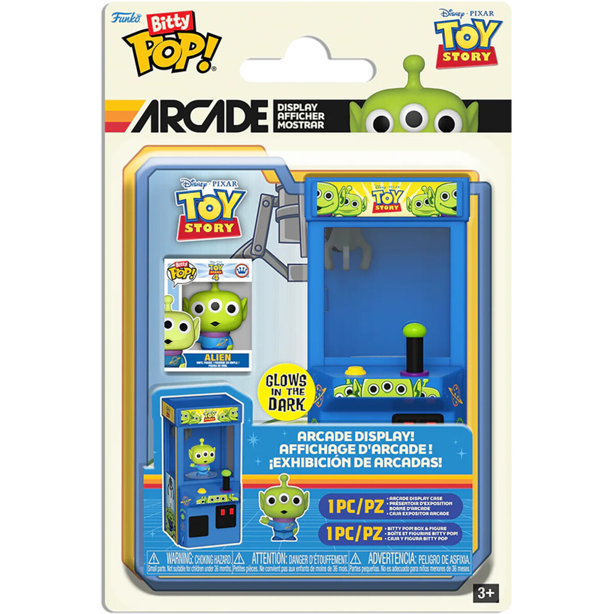 Фигурка Funko Bitty POP! Arcade Disney Toy Story Alien - 85546 - фото 5