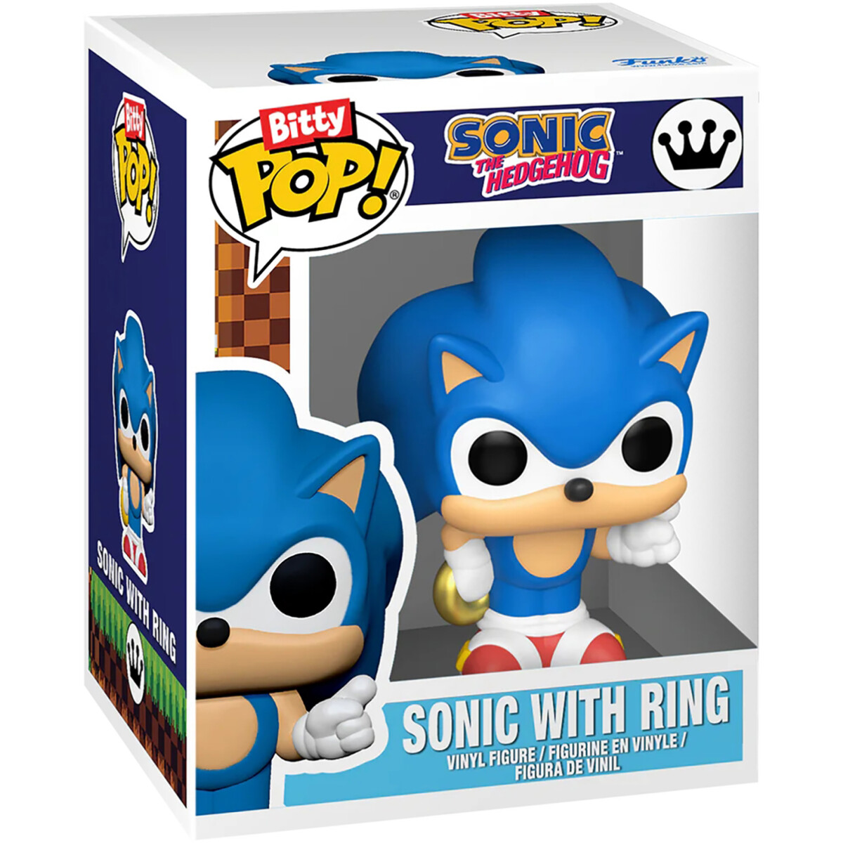 Фигурка Funko Bitty POP! Arcade Sonic the Hedgehog Sonic with Ring - 85250 - фото 3